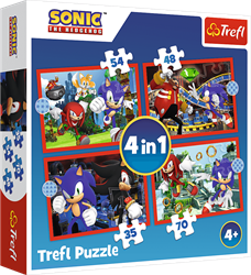 Trefl 4in1 - The adventures of Sonic / SEGA Sonic The Hedgehog