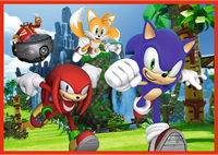 Trefl 4in1 - The adventures of Sonic / SEGA Sonic The Hedgehog-2