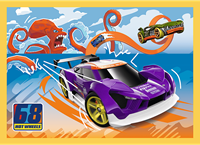 Trefl 4in1 - Hot Wheels vehicles / Mattel Hot Wheels-3