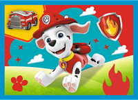 Trefl 4in1 (12, 15, 20, 24) - Running Pupies / Viacom PAW Patrol-3