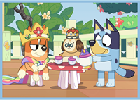 Trefl 4in1 (12, 15, 20, 24) - Bluey and his world / BBC Bluey-3