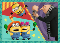 Trefl 4in1 - Crazy Minions / Universal Despicable Me 4-3