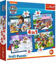 Trefl 4in1 - Doggy things / Viacom Paw Patrol