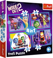 Trefl 4in1 - Emotions rule / Disney Inside Out 2