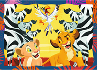 Trefl 4in1 - Brave Lion King / Disney Lion King-3