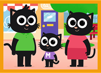 Trefl 4in1 (12, 15, 20, 24) - Meet Milo and his Friends / Dea Planeta MILO-3