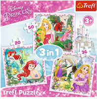 Trefl 3in1 - Princess / Disney Princess-2