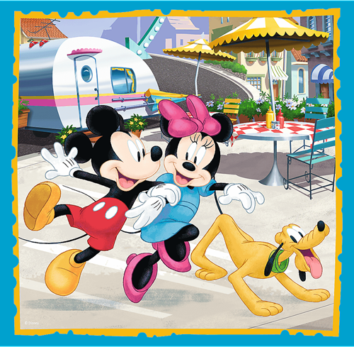 Trefl 3in1 - Mickey Mouse with friends / Disney Standard Characters-2