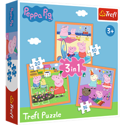 Trefl 3in1 - Inventive Peppa Pig / HASBRO Peppa Pig
