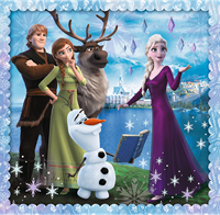 Trefl 3in1 - The magical story / Disney Frozen 2-2