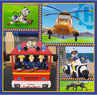 Trefl 3in1 - Fireman Sam' day / Prism A&D Fireman Sam-2