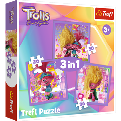 Trefl 3in1 - Meet the happy Trolls / Universal Trolls 3 (2023)