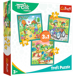 Trefl 3in1 - Meet Treliks / KAZSTUDIO SA The Treflik Family