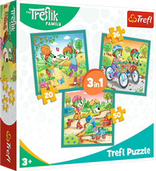 Trefl 3in1 - Meet Treliks / KAZSTUDIO SA The Treflik Family