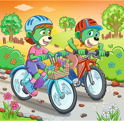 Trefl 3in1 - Meet Treliks / KAZSTUDIO SA The Treflik Family-2