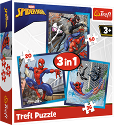 Trefl 3in1 - Spider friends / Disney Marvel Spiderman