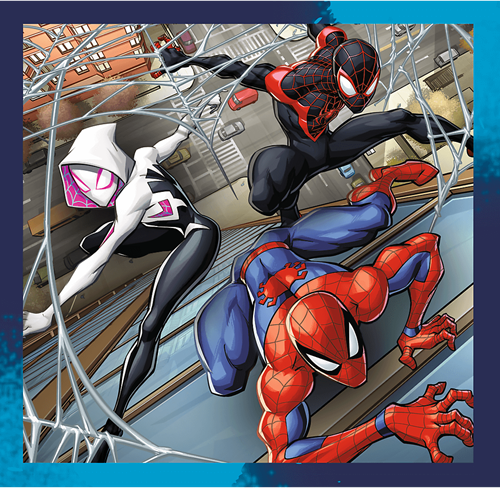 Trefl 3in1 - Spider friends / Disney Marvel Spiderman-2