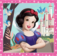 Trefl 3in1 - Beautiful Flowers / Disney Princess-2
