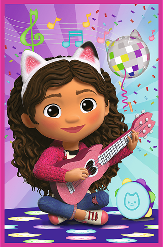 Trefl 3x50 - Meet Gabby and the cats / Universal Gabby's Dollhouse_FSC Mix 70%-2