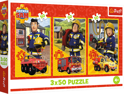 Trefl 3x50 - The team from the fire station / Prism A&D Fireman Sam_FSC Mix 70%