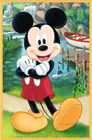 Trefl 3x50 - Mouse on holiday / Disney Mickey Mouse and Friendsl_FSC Mix 70%-3