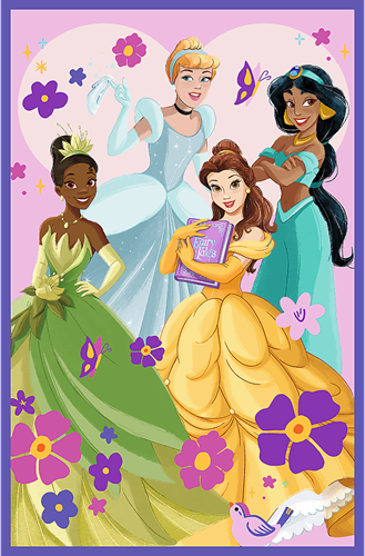 Trefl 3x80 - Princesses friends / Disney Princess_FSC Mix 70%-3