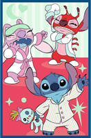 Trefl 3x80 - Stitch's world / Disney Lilo&Stitch_FSC Mix 70%-3