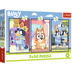 Trefl 3x50 - The Bluey family / BBC Bluey_FSC Mix 70%