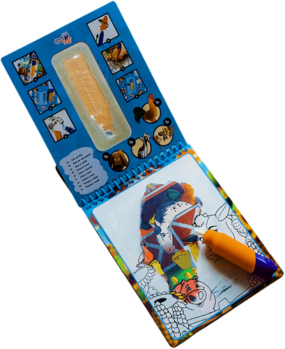 Qwi Toy 3 in 1 Playbook Animals-2