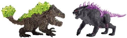 Schleich Eldrador® Creatures Shadow lynx vs Rock crush-2