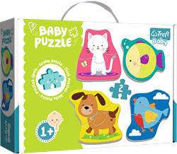 Trefl 4in1 (4x 2) Baby Classic - Pets Animals