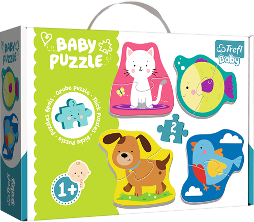 Trefl 4in1 (4x 2) Baby Classic - Pets Animals