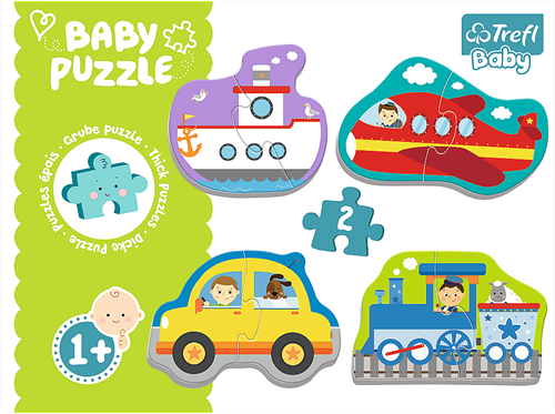 Trefl 4in1 (4x 2) Baby Classic - Transport-2