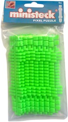 Ministeck / Neon Groen Colorstripes 9 strips - Polybag