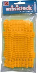 Ministeck / Neon Oranje Colorstripes 9 strips - Polybag