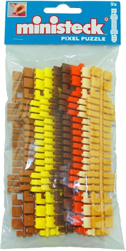 Ministeck Set II - 9 Color Strips (31607 - 31612) - Polybag