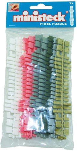 Ministeck Set III - 9 Color Strips (31613 - 31618) - Polybag