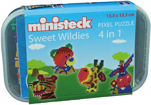Ministeck Sweet Wildies 4in1 - Plastic Box - 500pcs