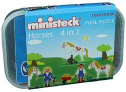 Ministeck Horses 4in1 - Plastic Box - 500pcs