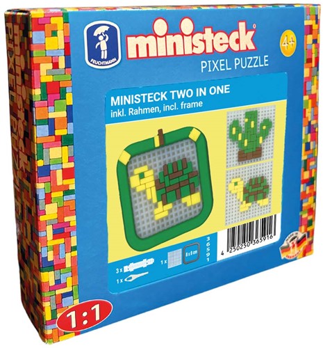 Ministeck Mini Frames  Turtle/Cactus - Small Box