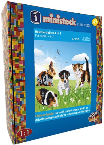 Ministeck Pet Babies 4in1 - XL Box - 1800pcs