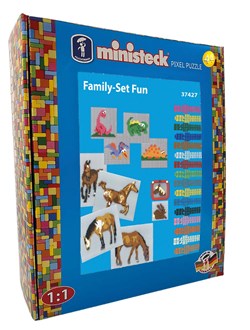 Ministeck Family Set Fun - XL Box - 1800pcs