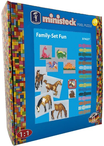 Ministeck Family Set Fun - XL Box - 1800pcs