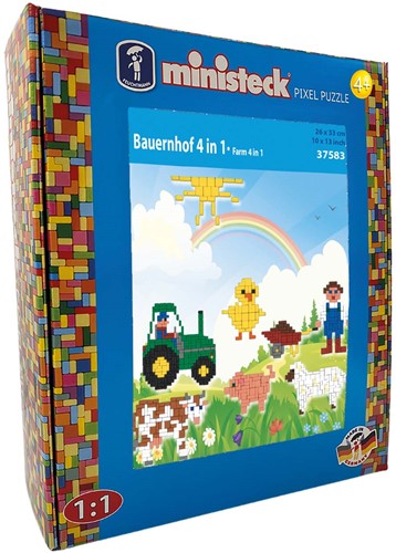 Ministeck Farm 4in1 - XL Box - 1000pcs