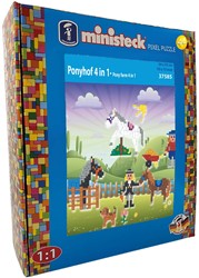 Ministeck Pony Farm  4in1 - XL Box - 1000pcs