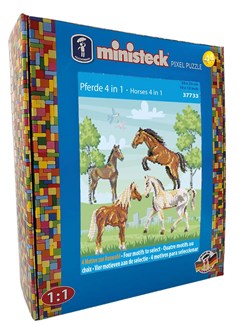 Ministeck Horses 4in1 - XL Box - 1500pcs