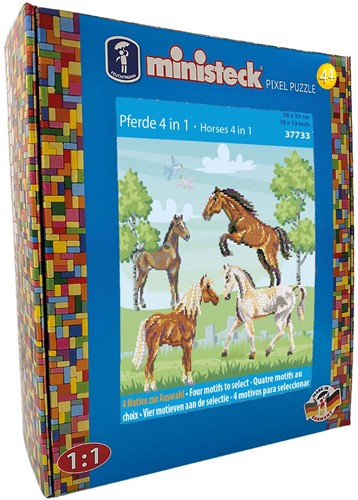 Ministeck Horses 4in1 - XL Box - 1500pcs