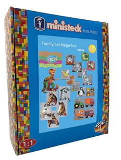 Ministeck Family-Set Mega Fun - XXL Box - 4000pcs