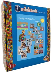 Ministeck Family-Set Mega Fun - XXL Box - 4000pcs