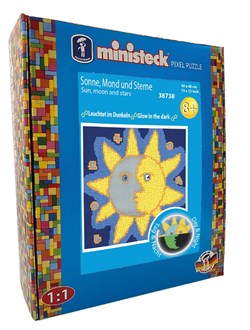 Ministeck GITD Sun, Moon, Stars - XXL Box - 3700pcs